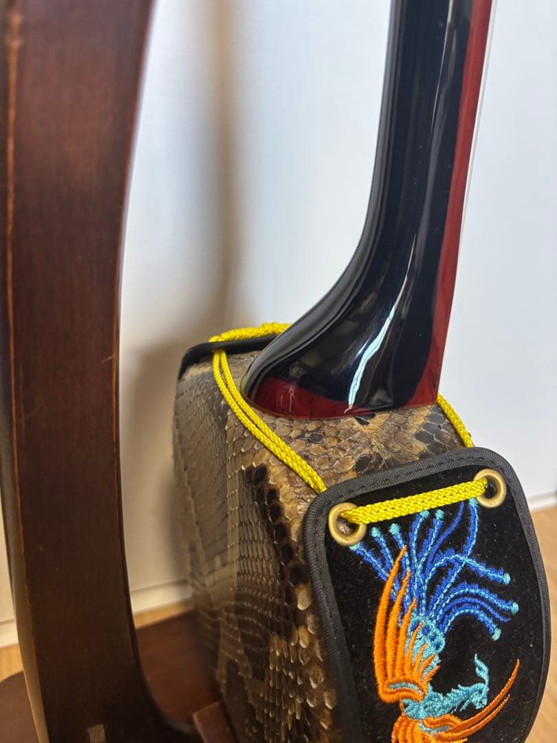 沖縄三線　琉球王朝與那城型（写し）