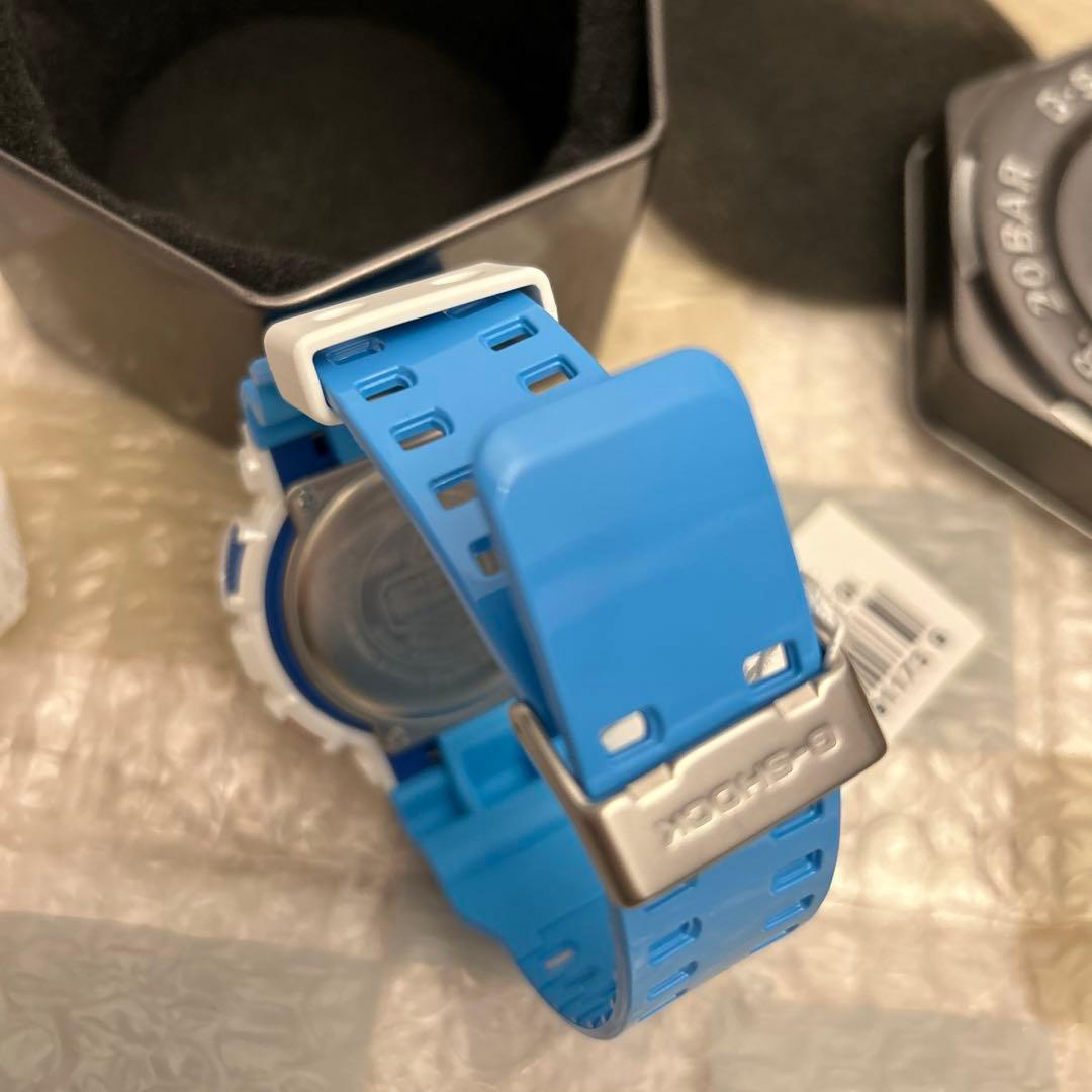 G-SHOCK アナログ　アナデジ　腕時計　ホワイト/ブルー/レッド