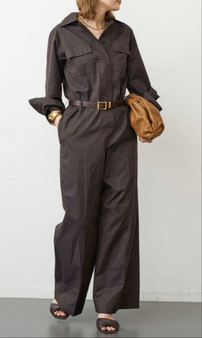 極美品♡24ssドゥーズィエムクラス スタイリッシュジャンプスーツ 即完売品✨