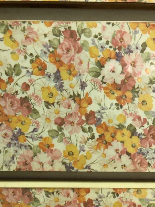 花柄チェスト B (タンス)昭和　レトロポップ　姫タンス　ファンシー　70s