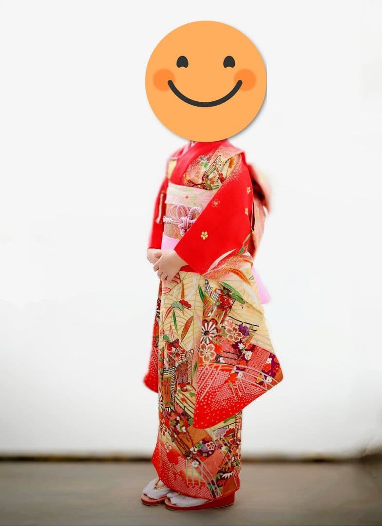 【七五三】正絹 着物セット 7歳