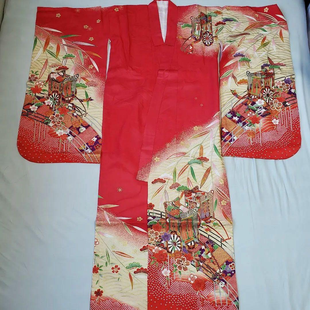 【七五三】正絹 着物セット 7歳