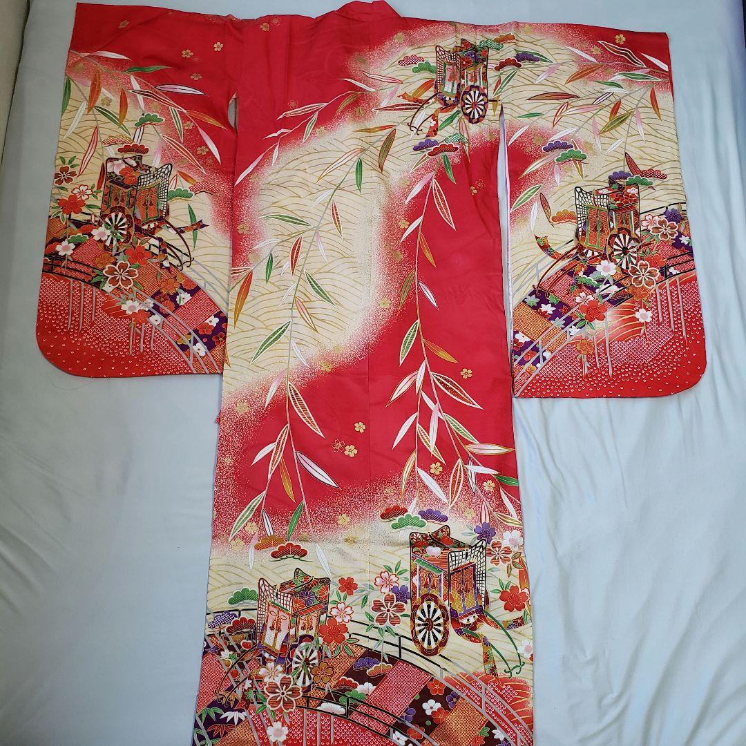 【七五三】正絹 着物セット 7歳