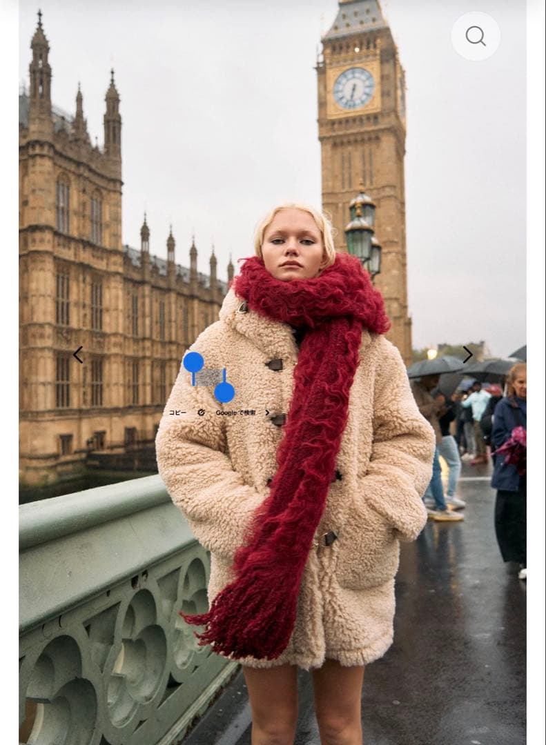 THE TOE Trafalgar boa coat ボアコート プードル