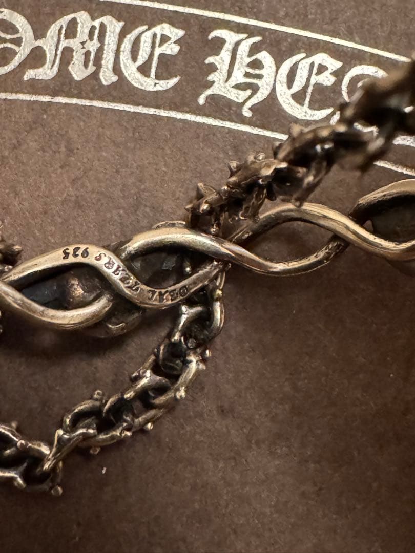 ディールデザイン　シルバー925 バラブレスレット