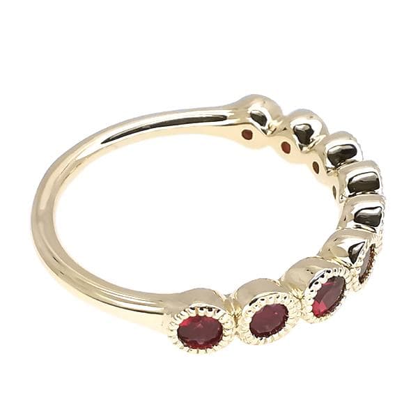 パーセルジュエリー K10 スピネル リング ミルシェノン