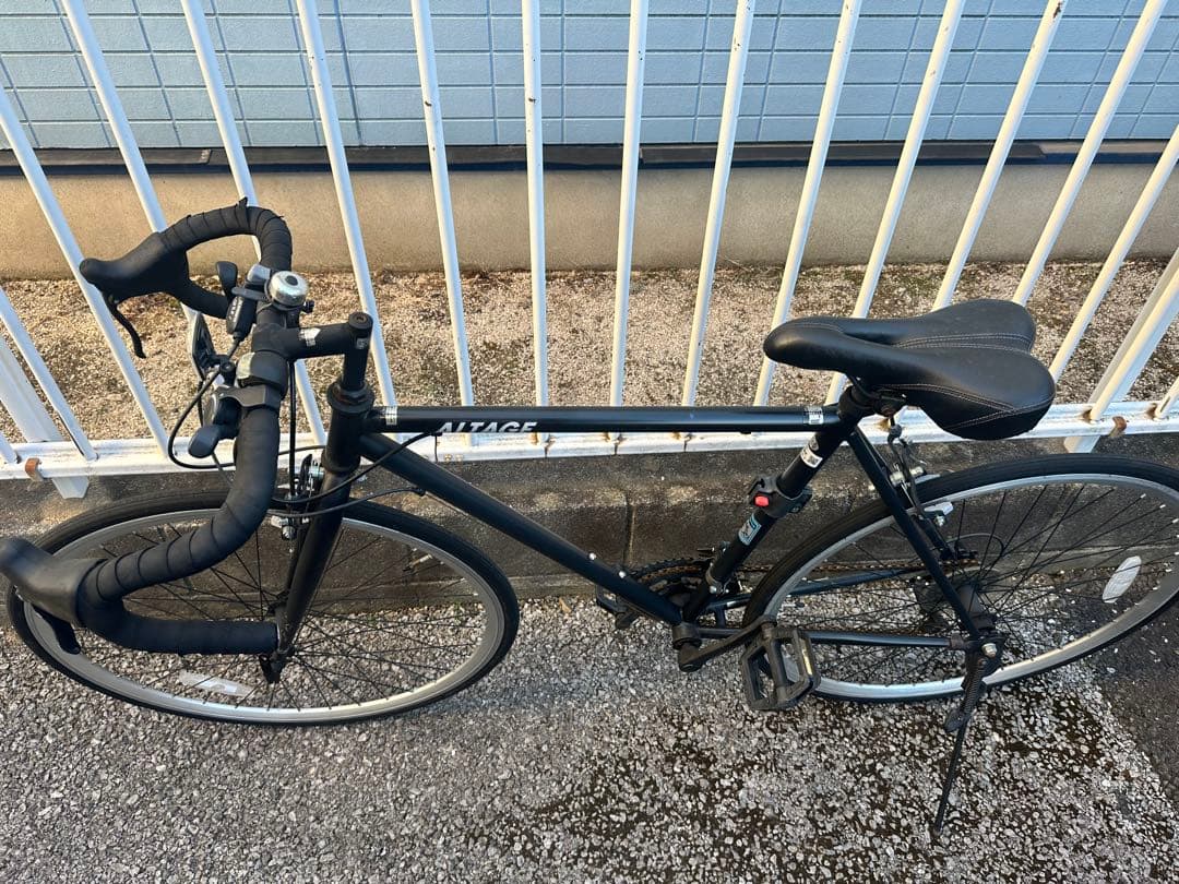 ALTAGEクロスバイク ブラック