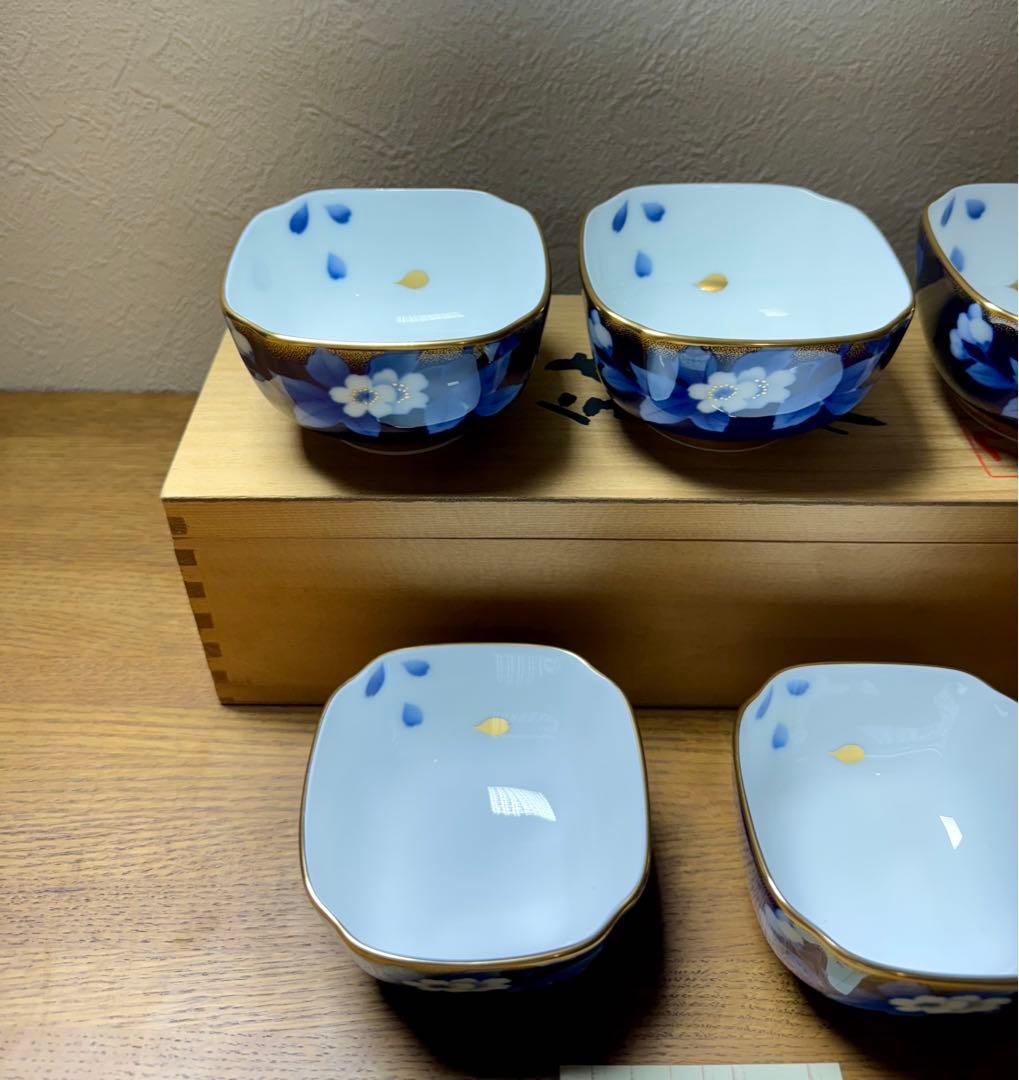 411 Noritake 乃りたけ　小鉢揃　五客セット　未使用品　共箱