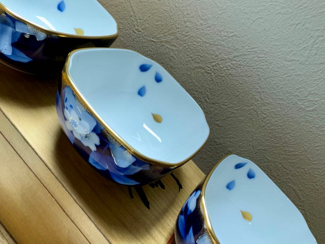 411 Noritake 乃りたけ　小鉢揃　五客セット　未使用品　共箱