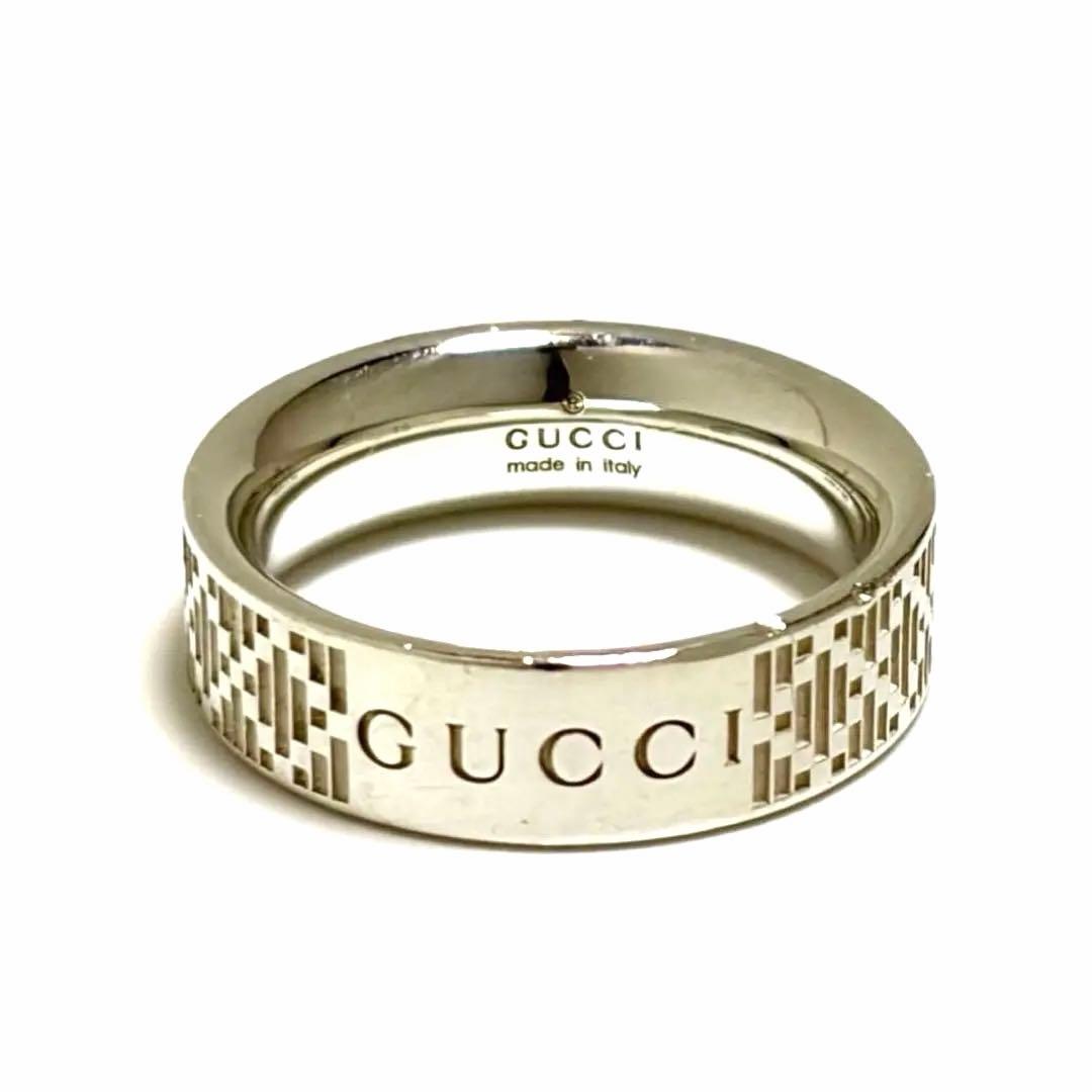 GUCCI リング ディアマンテ シルバー925 ホワイト 13号 アクセサリー