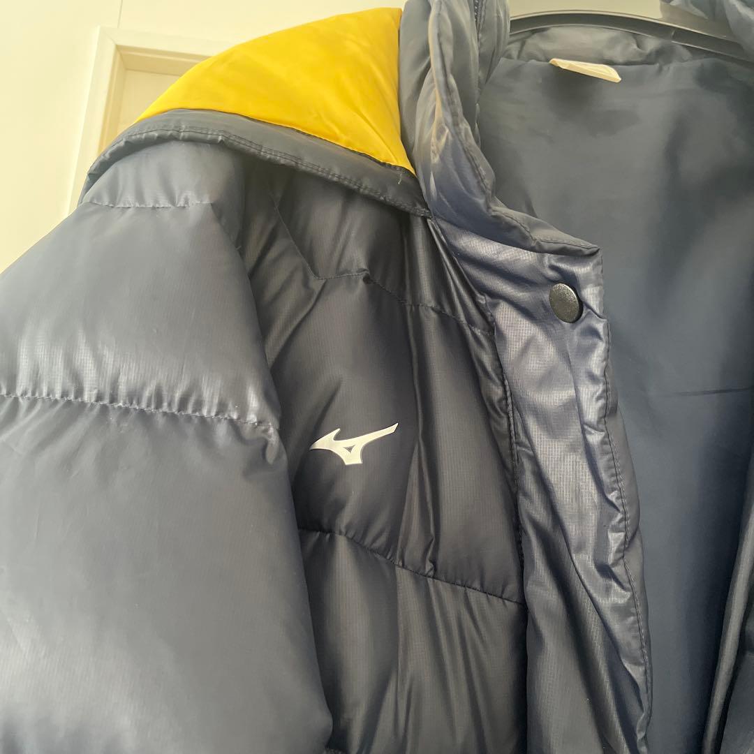 Mizuno ベンチコート ネイビー/イエロー最終値下げしました