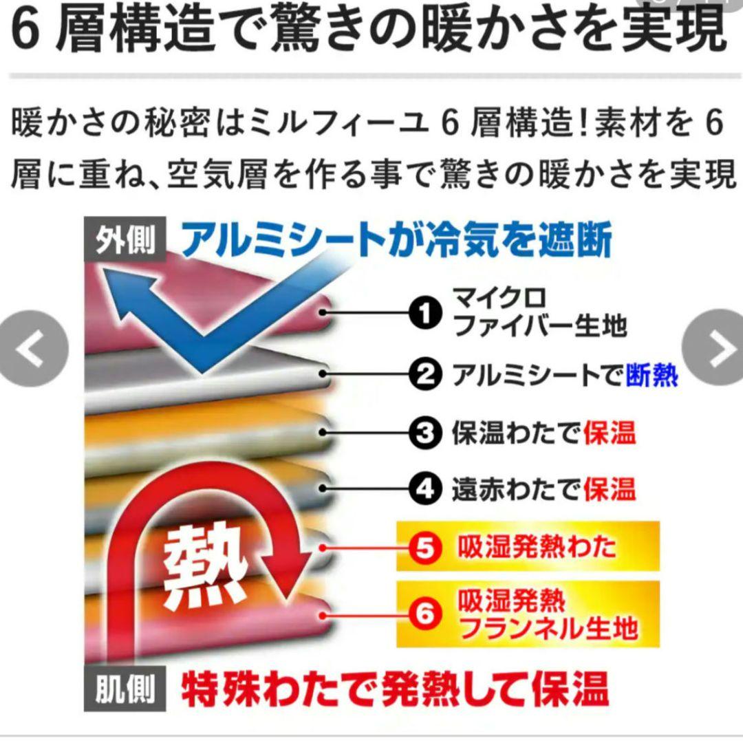 新品未開封　最新　モリリンあったか6層毛布プレミアム　ブルー　JTM501E