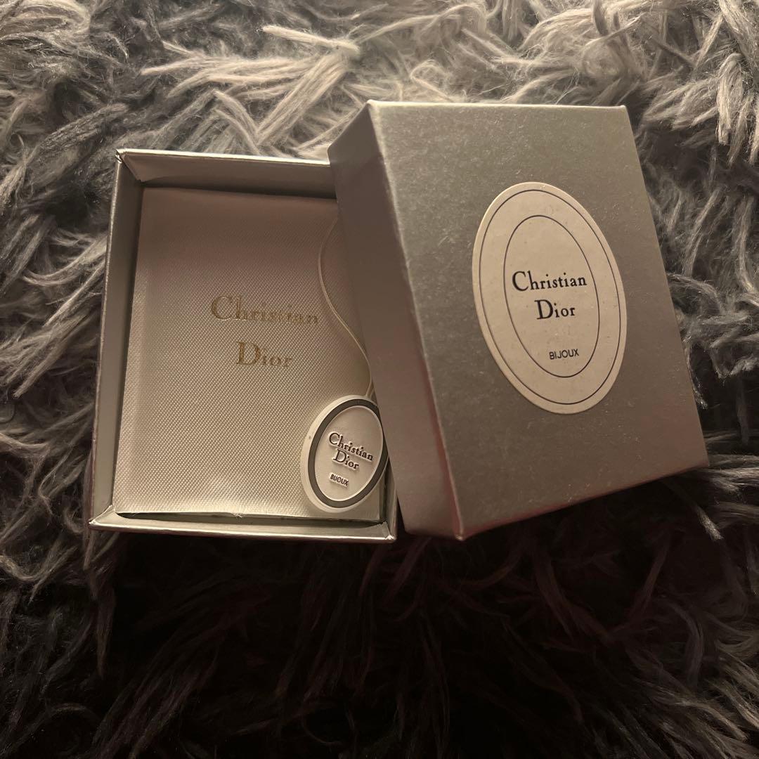 Dior サークルロゴブレスレット ゴールド