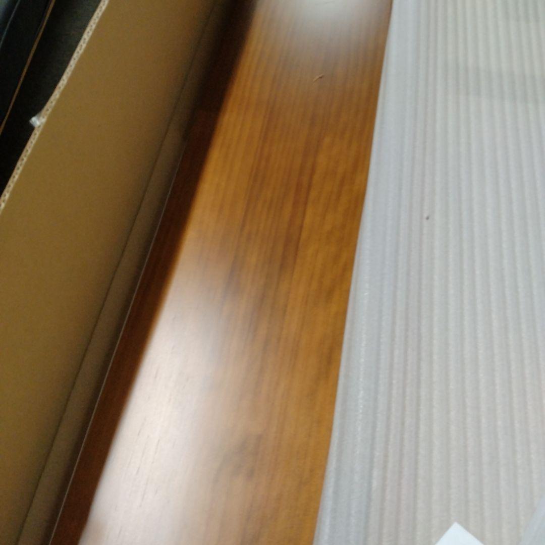 H　ウッドワン　棚板　ニュージーパイン無垢材　ミディアムブラウン色　糸面　YK