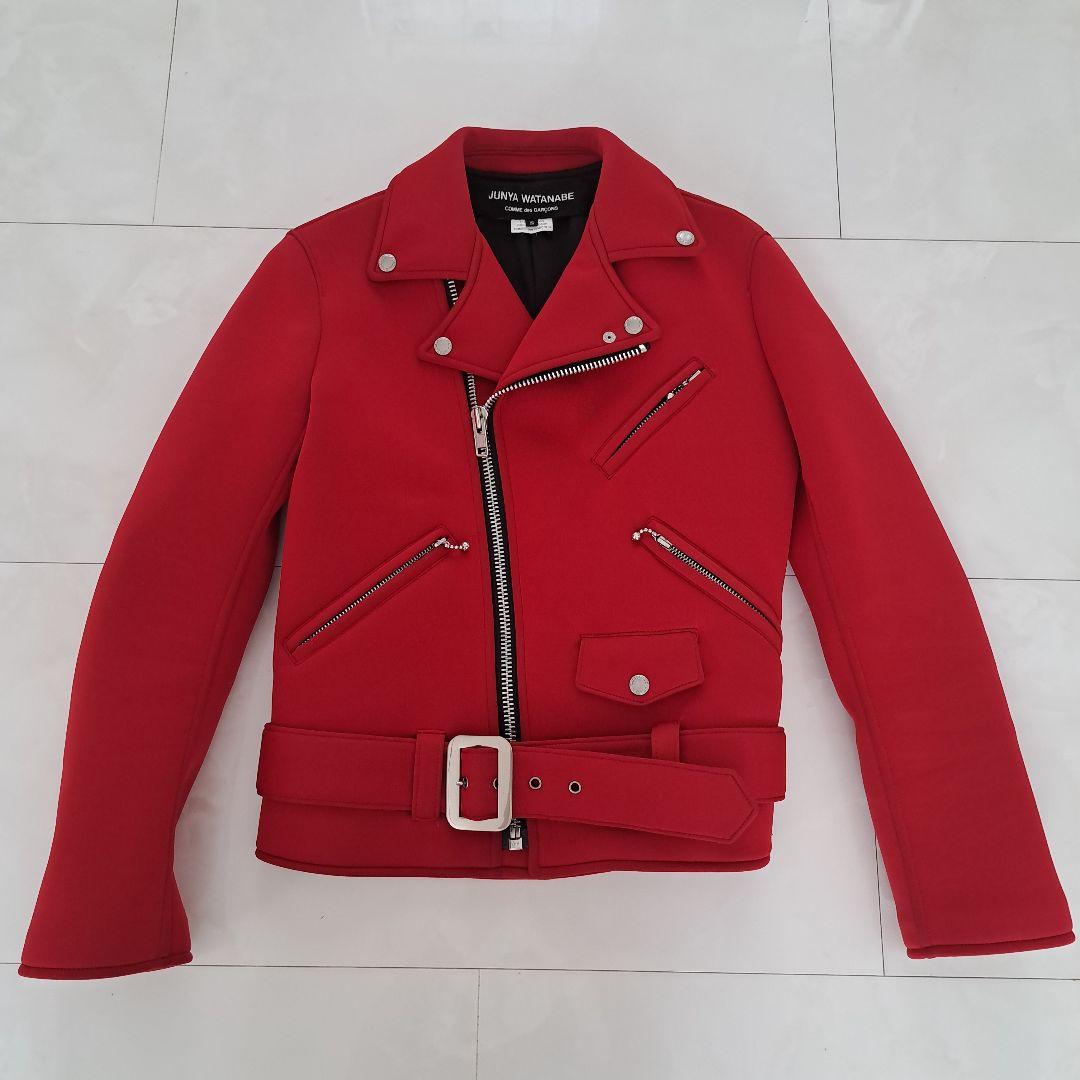 ジュンヤワタナベ　ボンディングライダースジャケット
