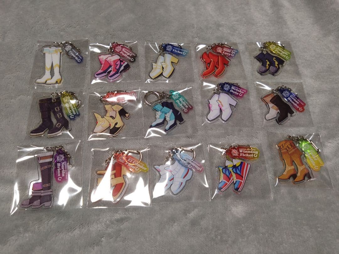 さ*き様 ウマ娘 勝負靴キーホルダー vol.2 15種 まとめ売り