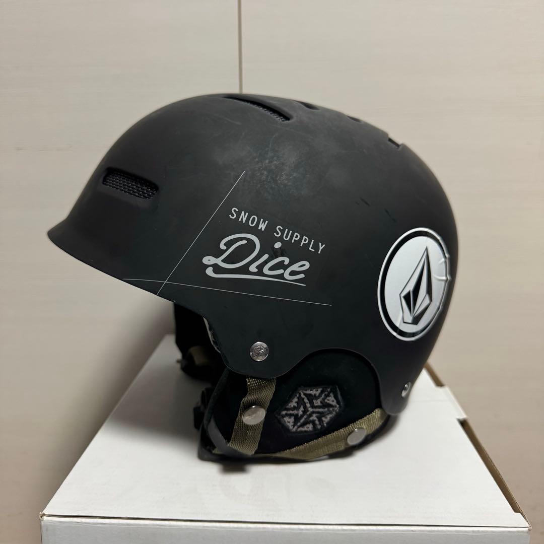 DICE D5 M MATTBLACK　M(56-58cm) スノーヘルメット