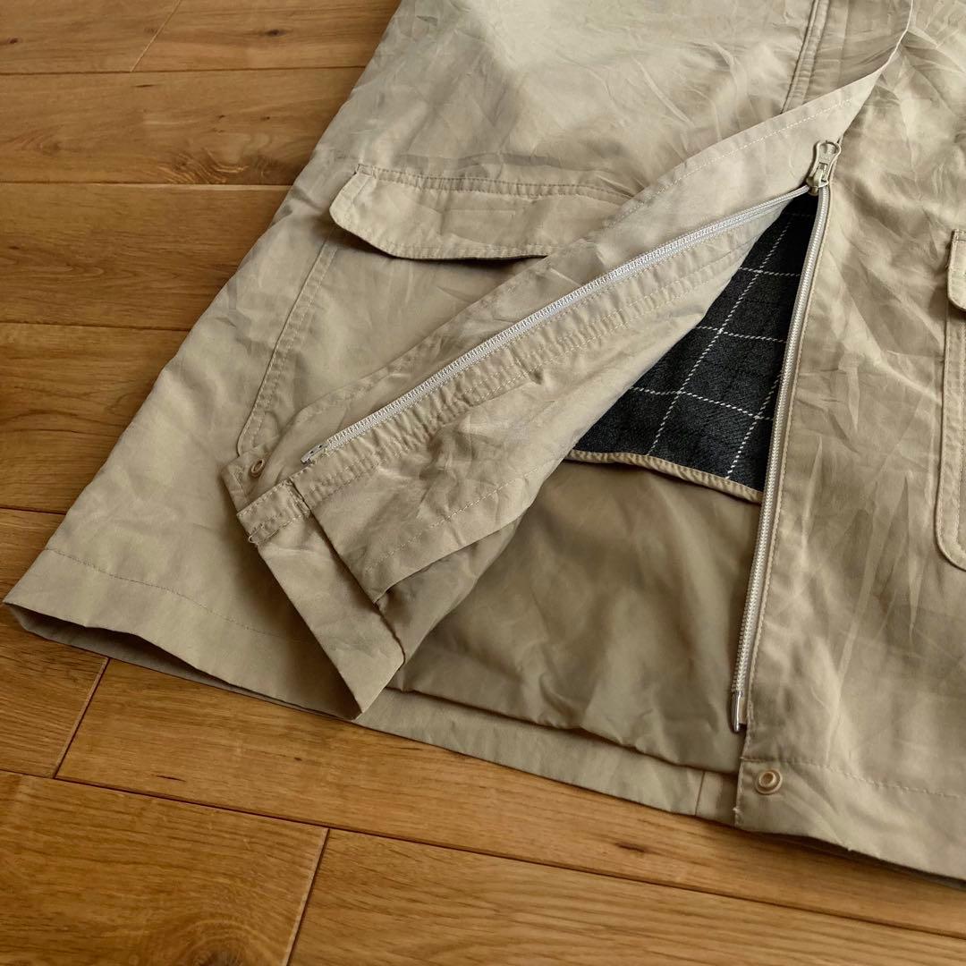 ビンテージ エルエルビーン キルティング ライナー付 ステンカラーコート