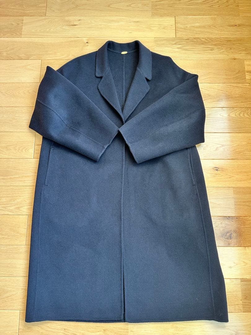 【今期 美品36】Deuxieme Classe *ウールアンゴラ リバーコート