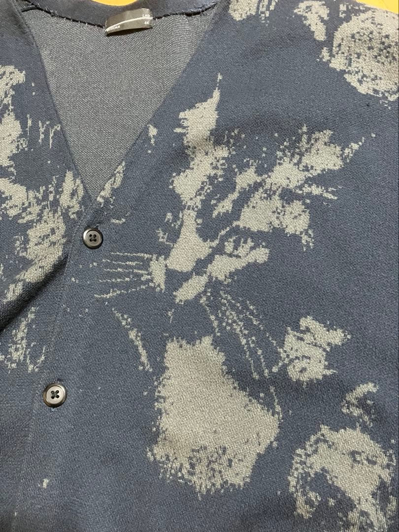 LAD MUSICIAN 25SS 猫柄カーディガン