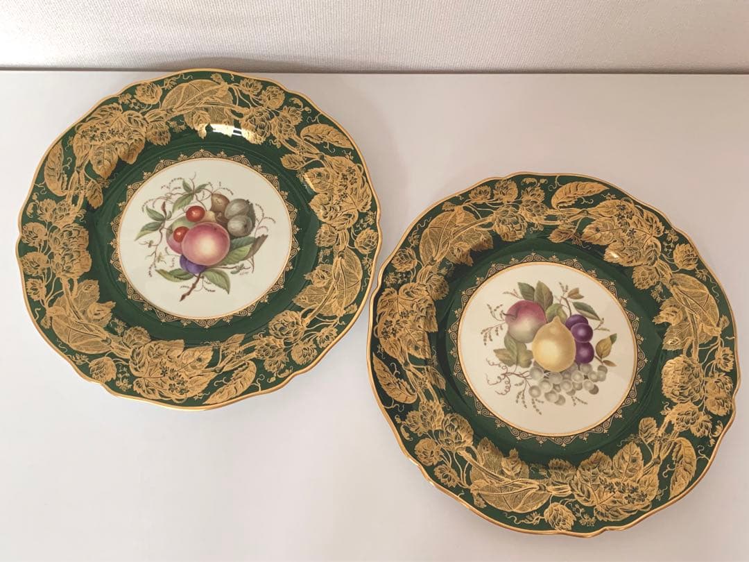 スポード 飾り皿① SPODEプレート イギリスアンティーク ヴィクトリア時代