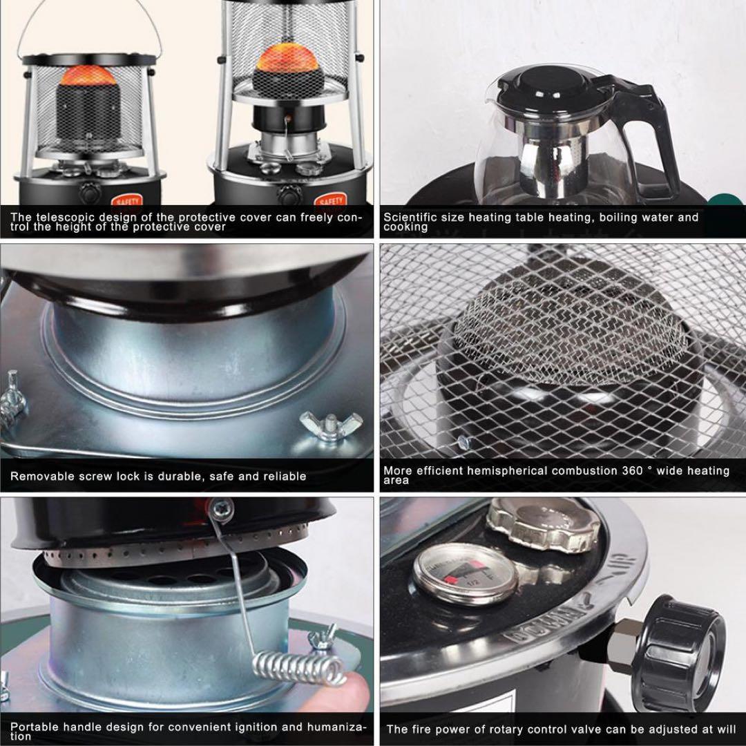 最終価格　CAMP STOVE キャンプストーブ アウトドアストーブ　赤ケース付