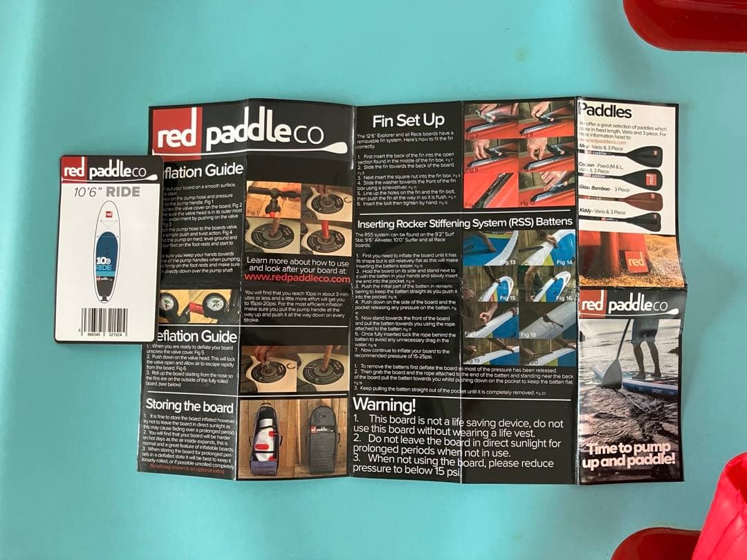 Red Paddle Co レッドパドル　RIDE ライド10.6 SUP