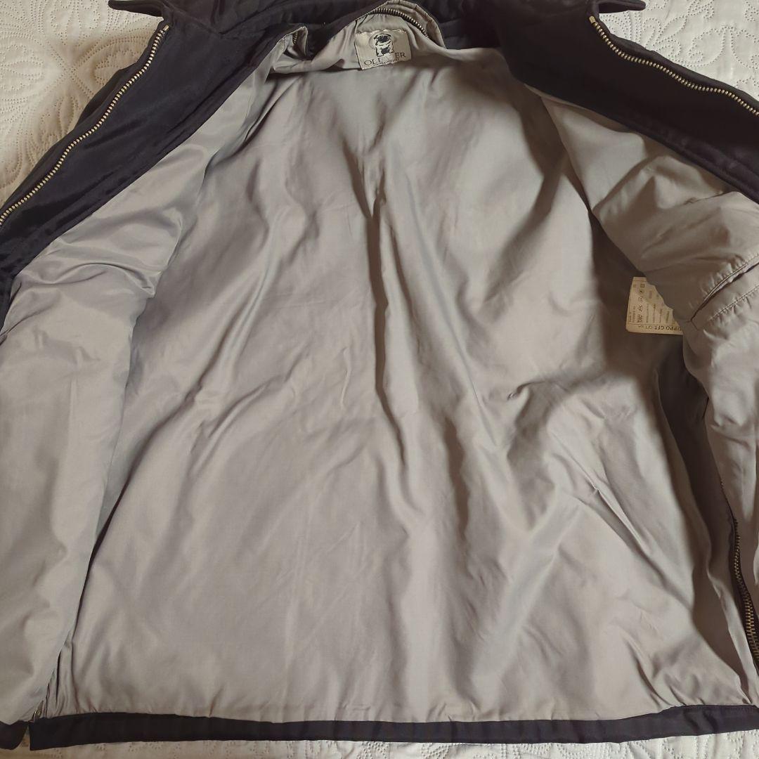 80s〜90s　オリヴァーバレンチノ　イタリア製　ブルゾン　Aライン　ブラック