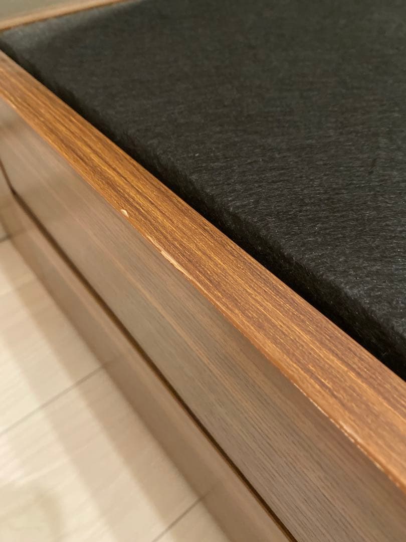 EMMY ダブルベッドフレーム 引出し収納付き