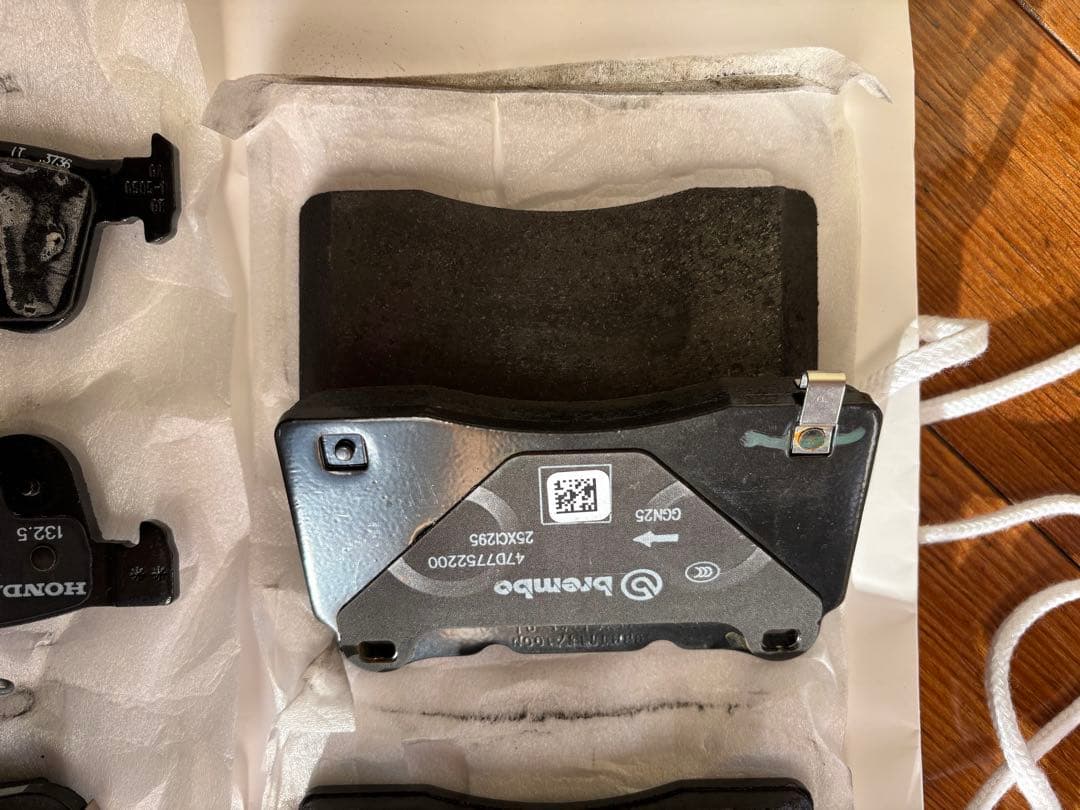 シビックタイプR FL5 純正ブレーキパッド 新車外し