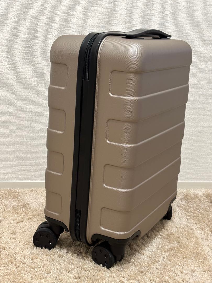 無印　スーツケース・キャリーケース　20L ベージュ