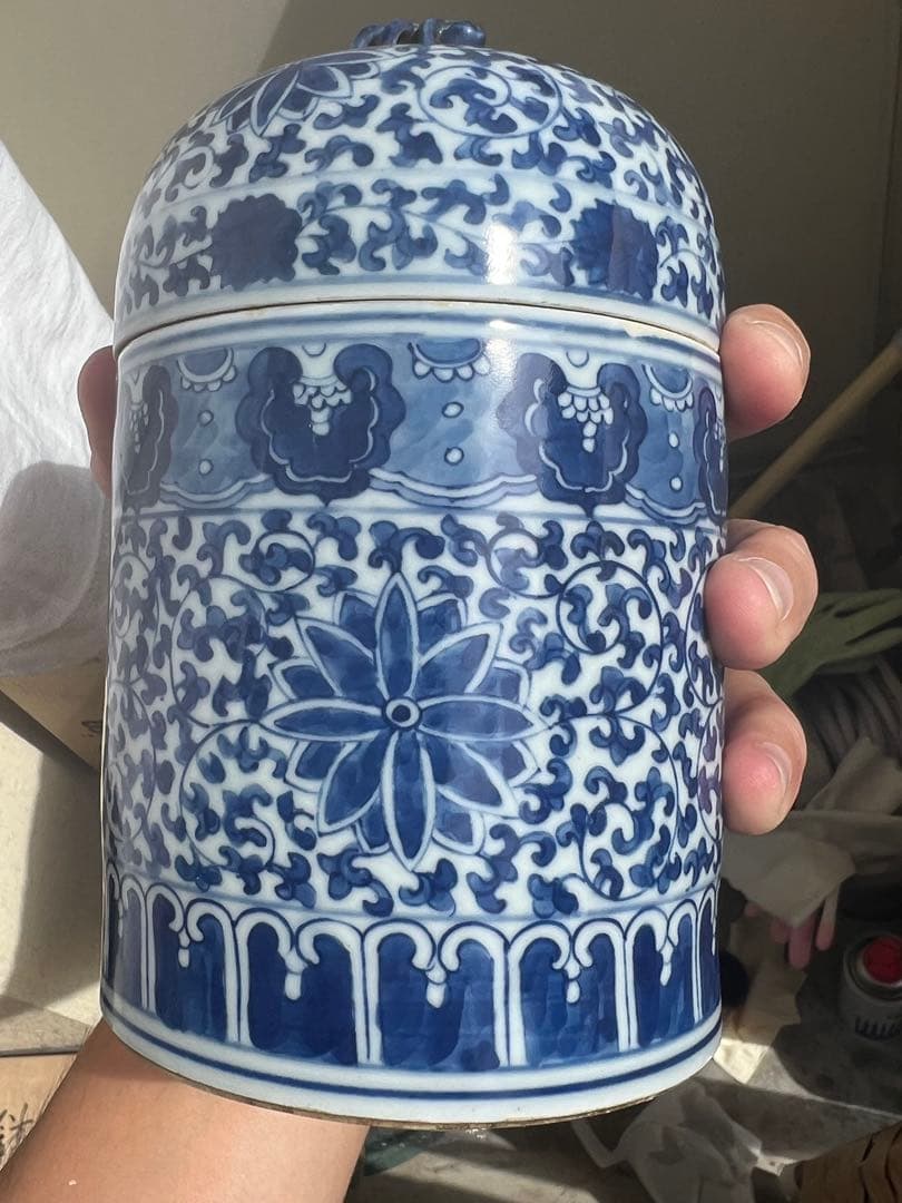 中国骨董、染付け