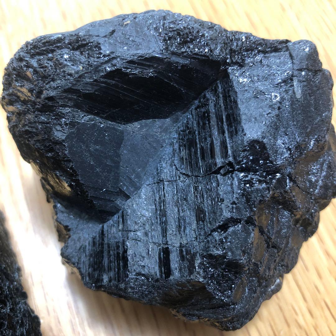 ✨艶々キラキラ✨ブラジル産ブラックトルマリン原石 約1.4kg 大粒含む