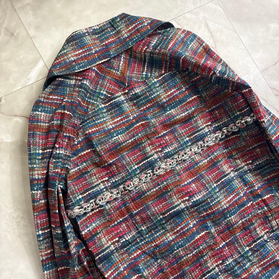 未使用　シャネル　トレンチコート　ココマーク　38