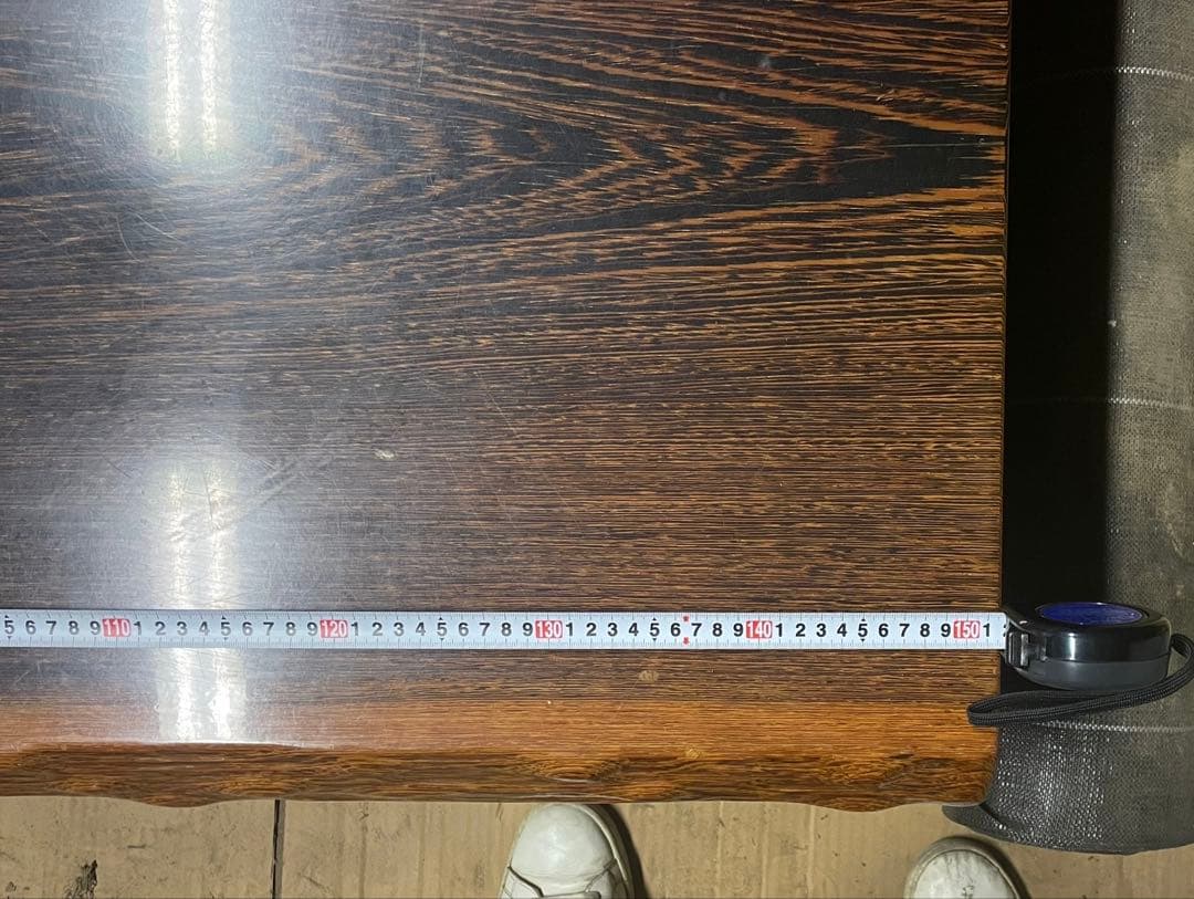 タガヤサン／鉄刀木 座卓 約150×75×30cm ローテーブル 机