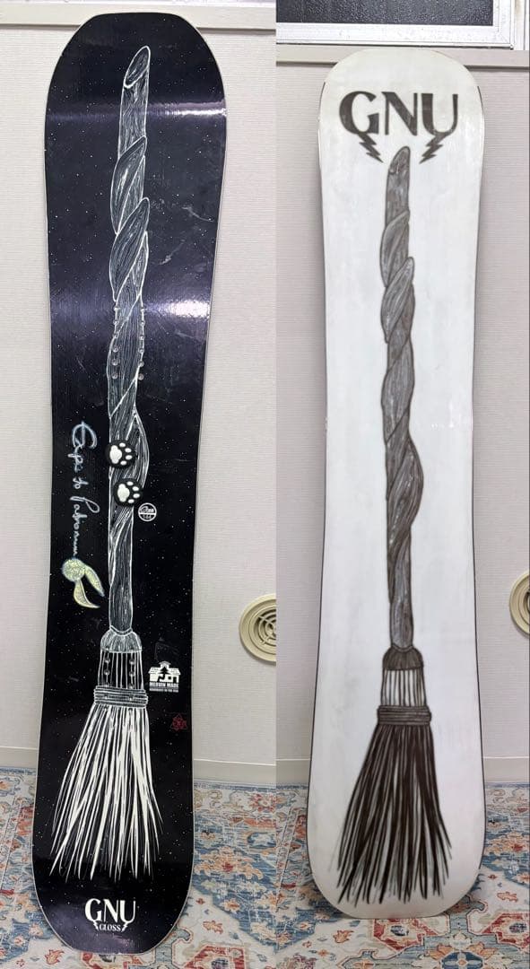 【週末限定価格】GNU GLOSS スノーボード　144cm