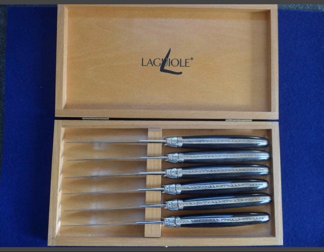Forge de Laguiole　ライヨール　6本セット　木箱入り　フランス製