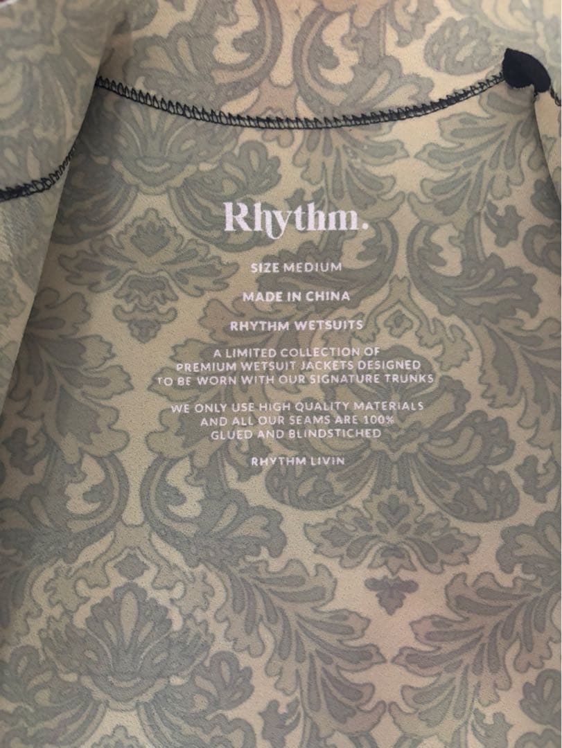 Rhythm ウエット　ジャケット