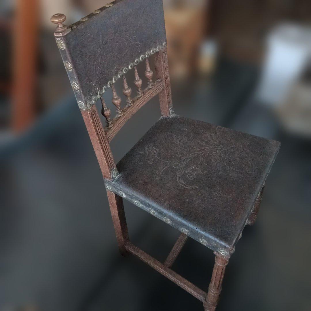 アンティーク　フランス木製チェア