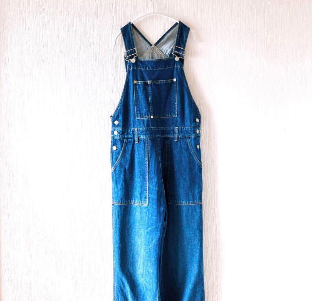 美品シンゾーン　サロペット　オーバーオール　34Mオールインワン　日本製