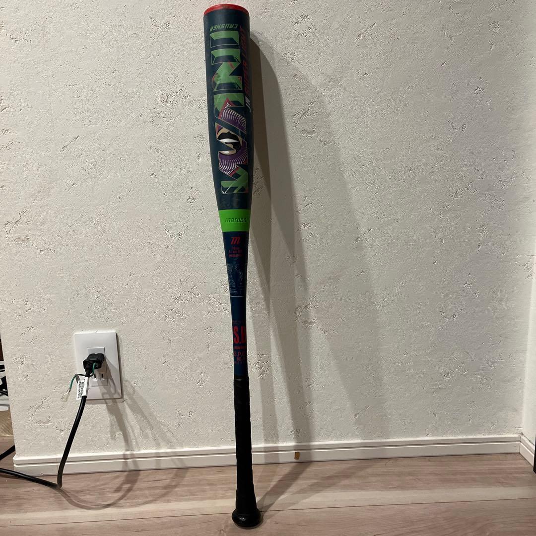 ワニクラッシャー　ワニクラ　少年軟式野球　バット