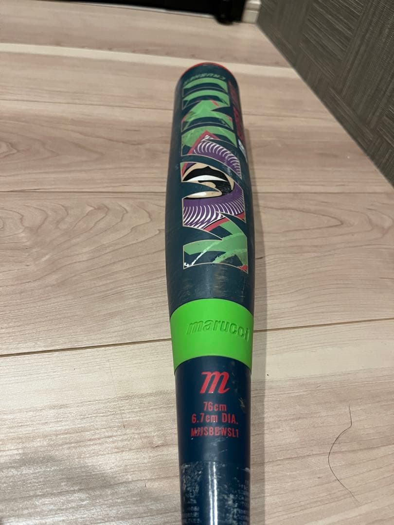 ワニクラッシャー　ワニクラ　少年軟式野球　バット