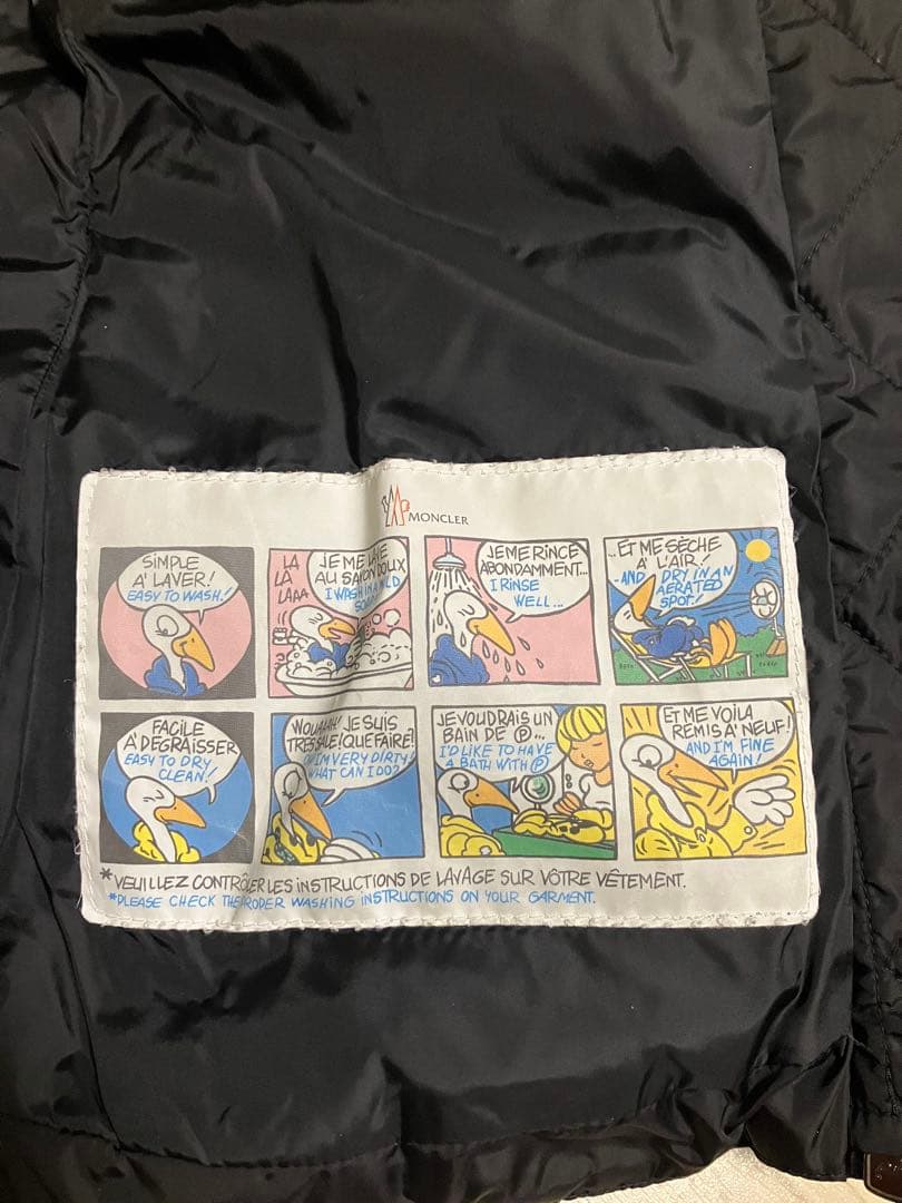 新品同様モンクレール MONCLER テトラ Tetra黒サイズ0