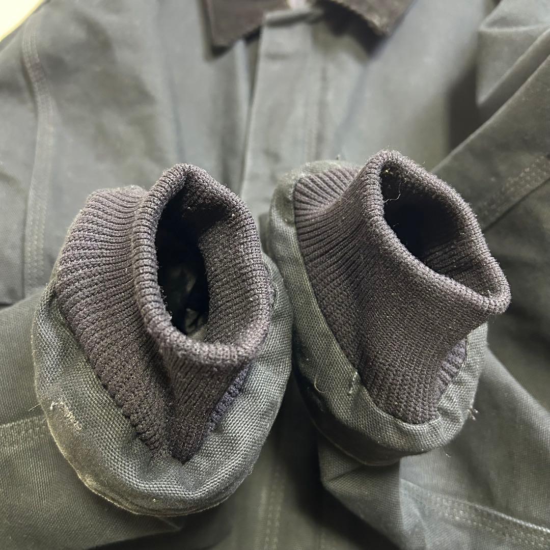 【美品】カーハート トラディショナルジャケット ショート丈 黒 XL ダック地