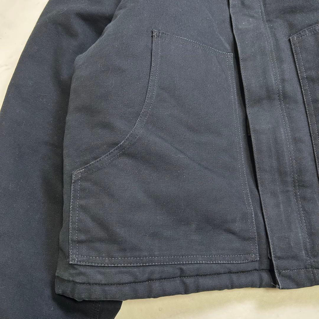 【美品】カーハート トラディショナルジャケット ショート丈 黒 XL ダック地