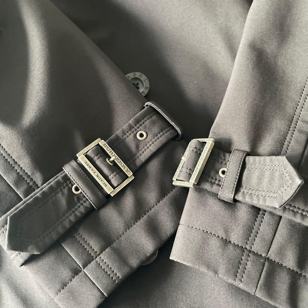 BURBERRY BLACK LABEL トレンチコート ブラック