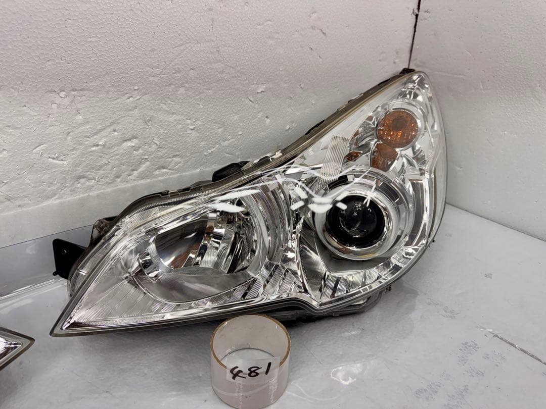 スバル レガシィ純正 後期 HID ヘッドライト 左右