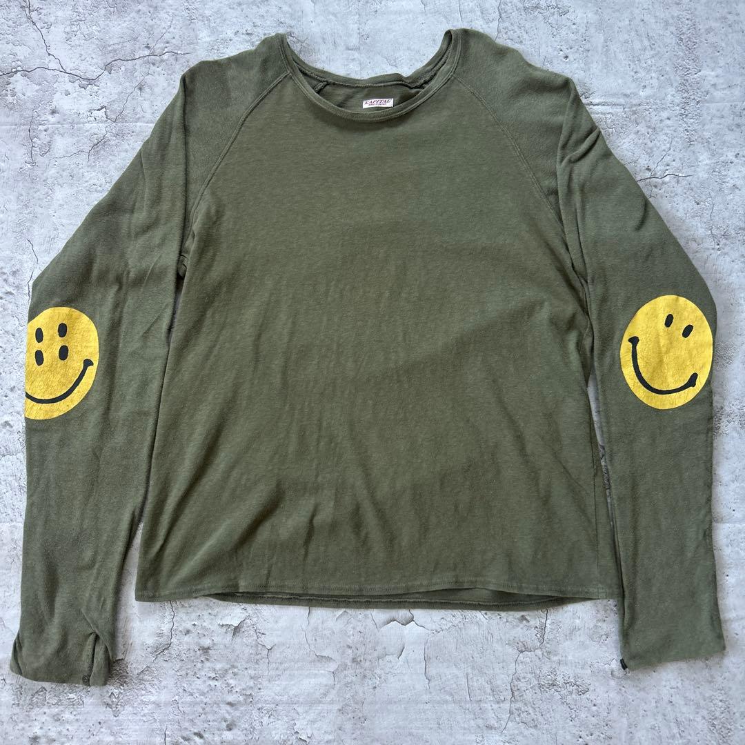 KAPITAL SMILEY スマイリーフェイス プリントTシャツ ロンT 2