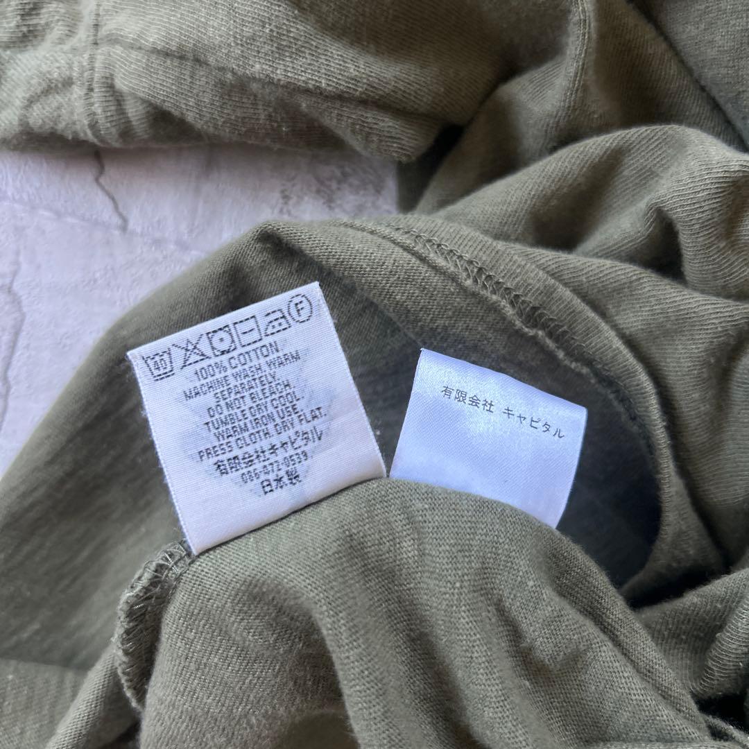 KAPITAL SMILEY スマイリーフェイス プリントTシャツ ロンT 2