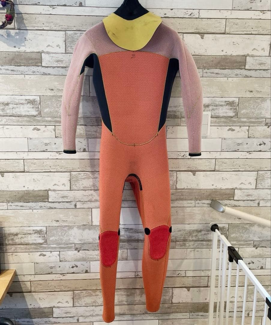 【BEWET 165cm 62kg】メンズ M セミドライ 5/3 裏起毛